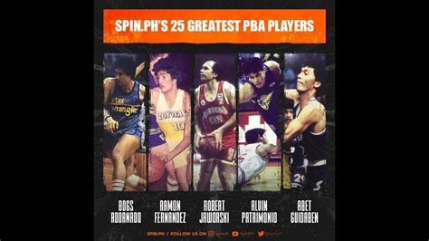 25 Greatest Players in the PBA Part 1 .